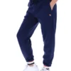 Pantaloni da jogging Fila Jianna con risvolto, blu navy