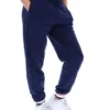 Pantaloni da jogging Fila Jianna con risvolto, blu navy