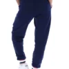 Pantaloni da jogging Fila Jianna con risvolto, blu navy