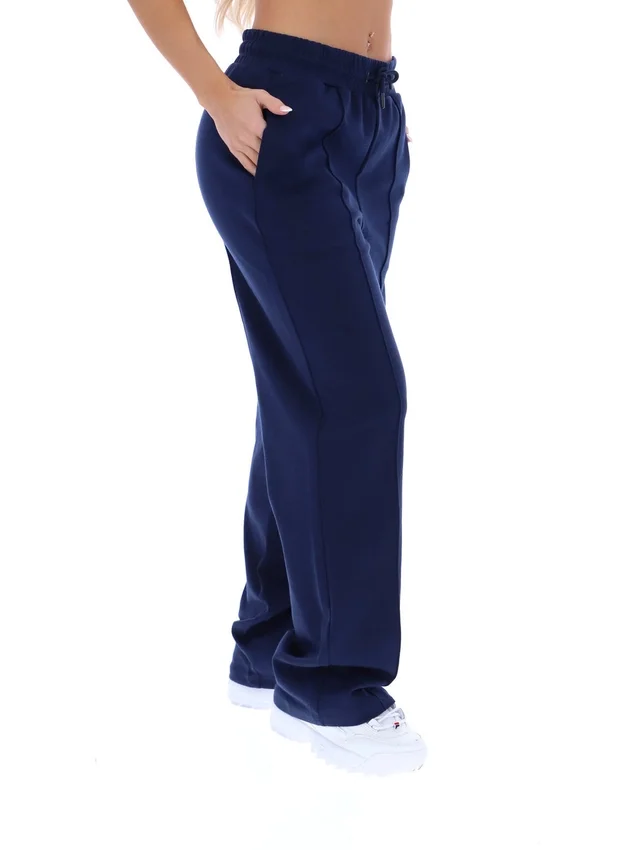 Pantaloni da jogging Fila Jirina Relaxed Fit blu navy