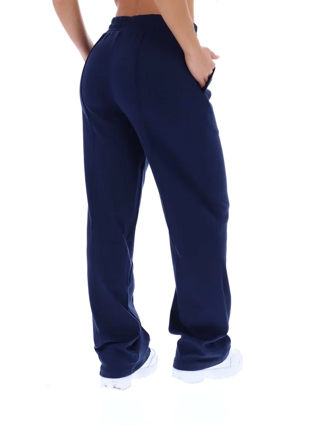 Pantaloni da jogging Fila Jirina Relaxed Fit blu navy