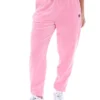 Pantaloni da jogging Justina con risvolto in rosa prismatico