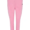Pantaloni da jogging Justina con risvolto in rosa prismatico