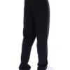 Pantaloni da jogging Tavis neri a gamba dritta con cuciture a contrasto