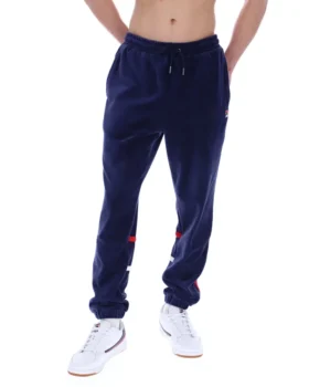 Pantaloni da tuta Fila Otello con inserti a contrasto in blu navy