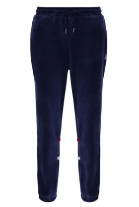 Pantaloni da tuta Fila Otello con inserti a contrasto in blu navy