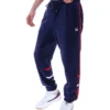 Pantaloni da tuta Fila Otello con inserti a contrasto in blu navy