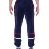 Pantaloni da tuta Fila Otello con inserti a contrasto in blu navy