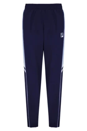 Pantaloni da tuta in tessuto blu navy scuro