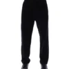 Pantaloni da tuta in velluto nero Lorrie