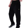 Pantaloni da tuta in velluto nero Lorrie