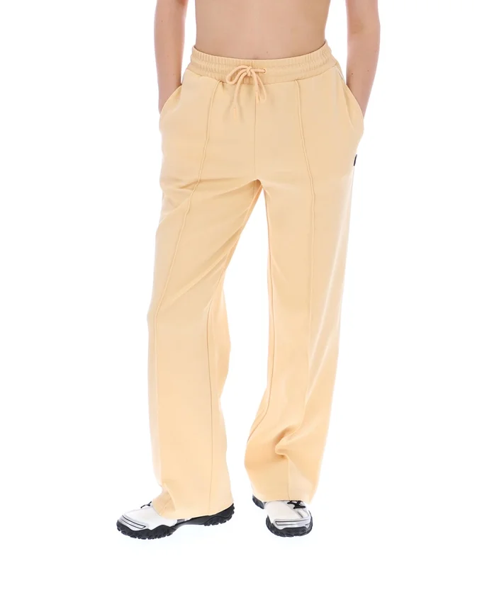 Pantaloni da tuta Marina a gamba larga in beige classico