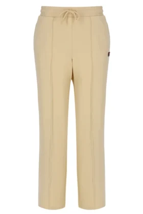 Pantaloni da tuta Marina a gamba larga in beige classico