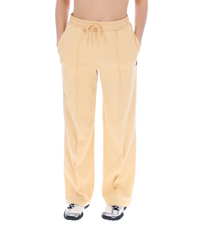 Pantaloni da tuta Marina a gamba larga in beige classico