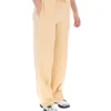 Pantaloni da tuta Marina a gamba larga in beige classico