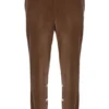 Pantaloni da tuta Otello con inserti a contrasto color Cappuccino