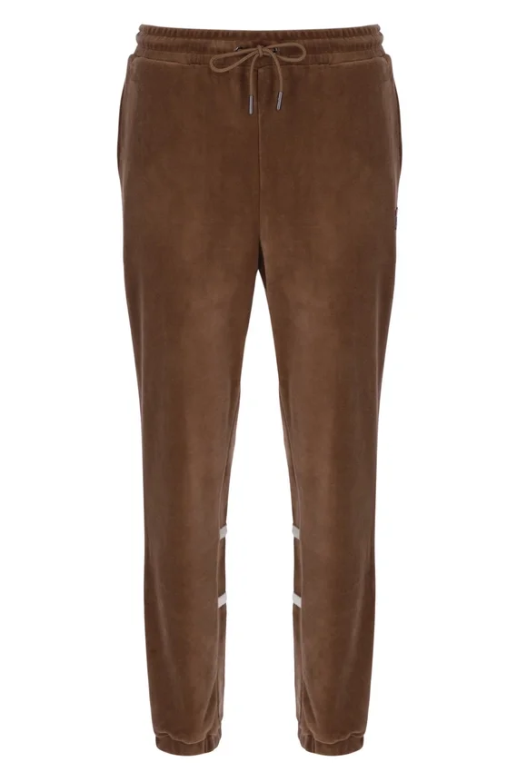 Pantaloni da tuta Otello con inserti a contrasto color Cappuccino