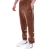 Pantaloni da tuta Otello con inserti a contrasto color Cappuccino