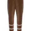 Pantaloni da tuta Otello con inserti a contrasto color Cappuccino