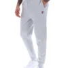 Pantaloni da tuta Visconti con polsini a punta, grigio melange