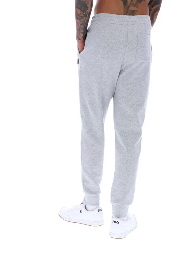 Pantaloni da tuta Visconti con polsini a punta, grigio melange