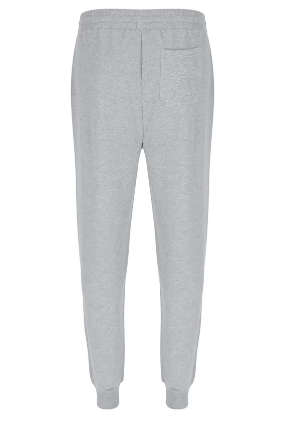 Pantaloni da tuta Visconti con polsini a punta, grigio melange
