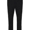 Pantaloni Edward a spina di pesce neri