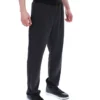 Pantaloni Edward a spina di pesce neri