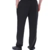 Pantaloni Edward a spina di pesce neri