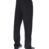 Pantaloni Edward a spina di pesce neri