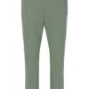 Pantaloni Edward Herringbone color schiuma di mare