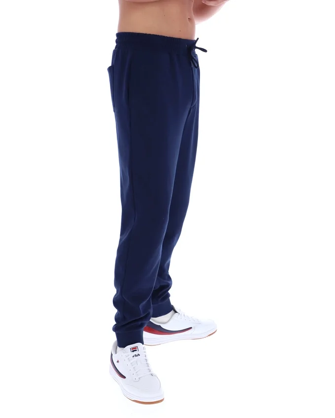 Pantaloni Fila Giulio a tinta unita blu navy