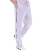 Pantaloni jogger a gamba dritta in velluto Fio color Misty Lilac