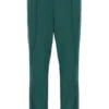 Pantaloni jogger a gamba dritta Tavis con cuciture a contrasto Rain Forest