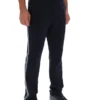 Pantaloni Layton a gamba dritta neri con dettaglio a nastro