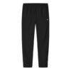 Pantaloni lunghi casual dritti in tessuto, sottili e leggeri, neri