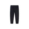 Pantaloni lunghi casual in maglia a righe diritte, blu