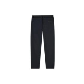Pantaloni lunghi sportivi in tessuto a tinta unita blu