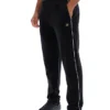 Pantaloni neri in velluto a gamba dritta Wella