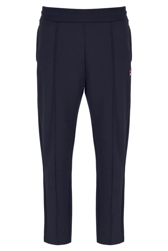 Pantaloni slim a pieghe Molveno color antracite