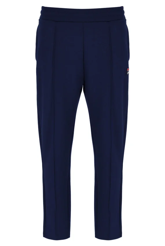 Pantaloni slim a pieghe Molveno Fila blu navy