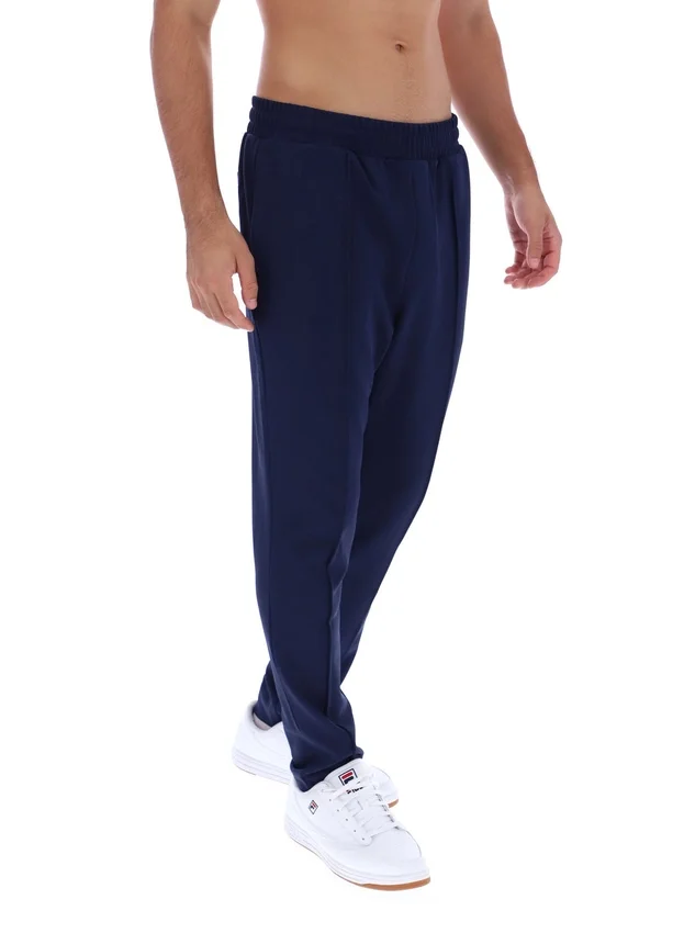 Pantaloni slim a pieghe Molveno Fila blu navy