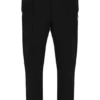 Pantaloni slim a pieghe Molveno neri