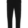 Pantaloni slim a pieghe Molveno neri