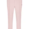 Pantaloni slim a pieghe Molveno rosa pallido
