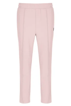 Pantaloni slim a pieghe Molveno rosa pallido