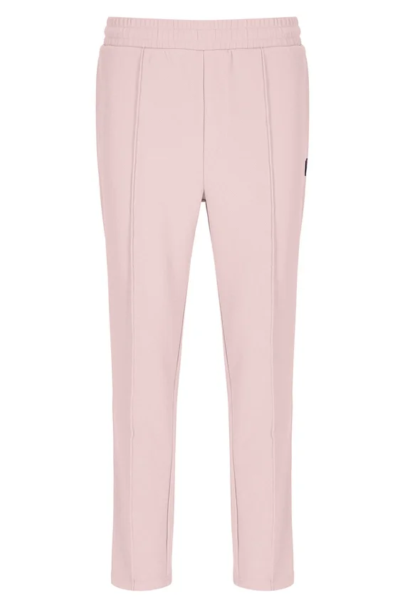 Pantaloni slim a pieghe Molveno rosa pallido