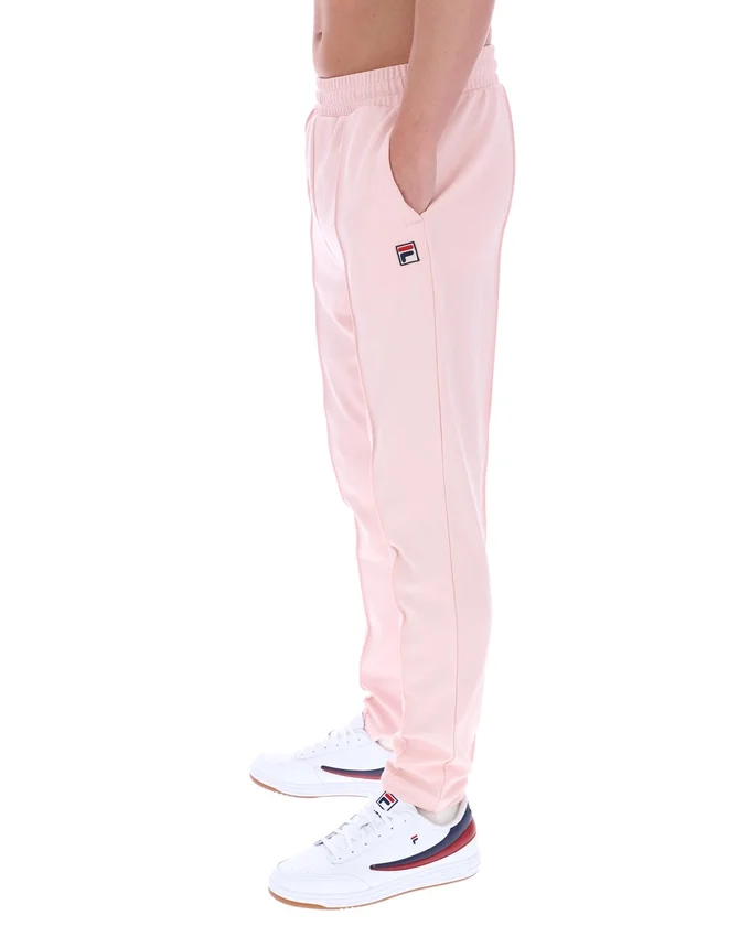 Pantaloni slim a pieghe Molveno rosa pallido