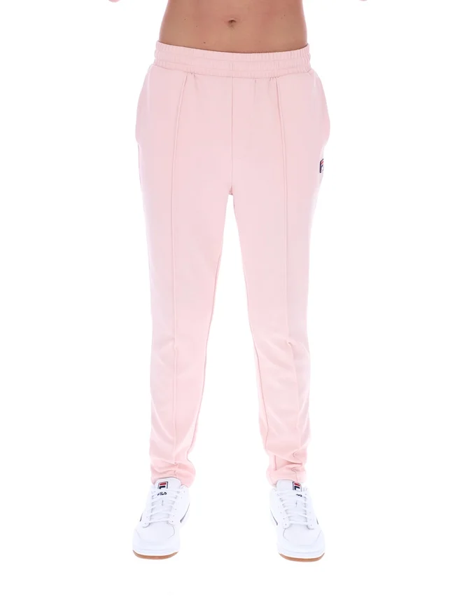 Pantaloni slim a pieghe Molveno rosa pallido
