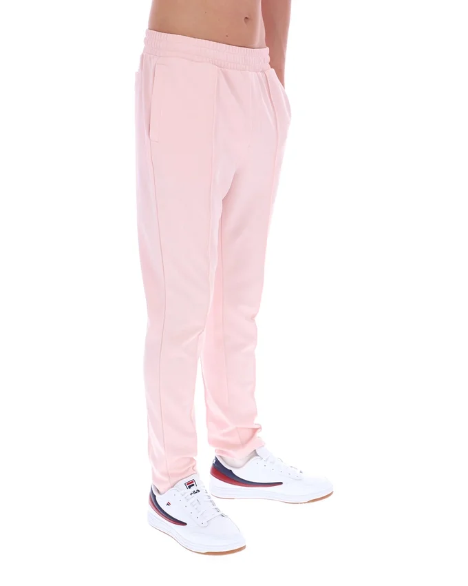 Pantaloni slim a pieghe Molveno rosa pallido